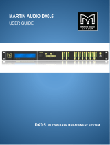 Martin Audio DX0.5 User Guides