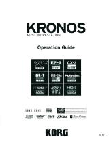 Korg KRONOS Gold Owner's manual
