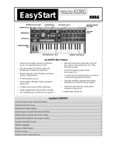 Korg microAnalog Modeling Synthesizer Owner's manual