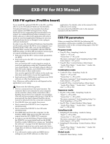 Korg M3 XPanded User manual