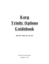 Korg Trinity User guide