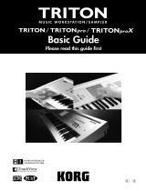 Korg Triton User manual