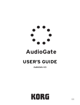 Korg DS-DAC-10R User guide