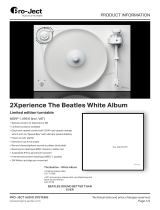 Pro-Ject 2Xperience The Beatles White Album Product information