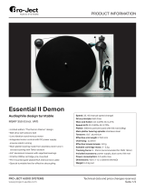Pro-Ject Essential II Demon by Parov Stelar Product information