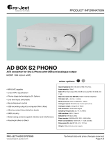Pro-Ject AD Box S2 Phono Product information