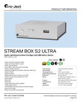 Pro-Ject Stream Box S2 Ultra Product information