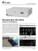 Pro-Ject Stream Box S2 Ultra User manual