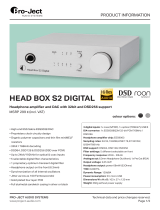 Pro-Ject Head Box S2 Digital Product information