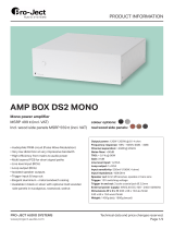 Pro-Ject Amp Box DS2 Mono Product information