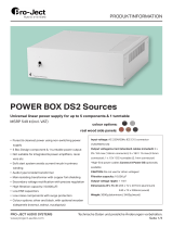 Pro-Ject Power Box DS2 Sources Product information