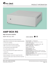 Pro-Ject Pre Box & Amp Box RS Mono Set Product information
