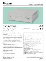 Pro-Ject DAC Box RS Product information