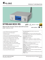Pro-Ject Stream Box RS Product information