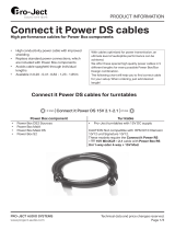 Pro-Ject Connect it Power DS User manual