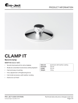 Pro-Ject Clamp it Product information