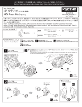 Kyosho No.FAW206 HD Rear Hub User manual