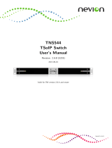 Nevion TNS544 User manual