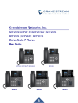 Grandstream GRP2614 User guide