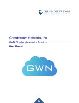 Grandstream GWN Manager User manual