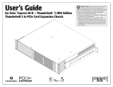 Sonnet Echo Express III-D - Thunderbolt 3 Edition User guide