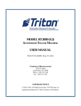 Triton Systems RT2000 Series Owner's manual