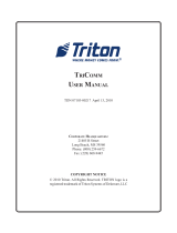 Triton Systems Miscellaneous User manual