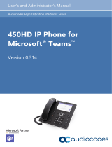 AudioCodes C450HD User And Administrator Manual