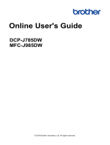 Brother MFC-J985DW User manual