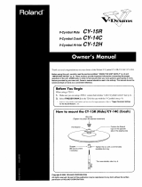 Roland CY-15R Owner's manual