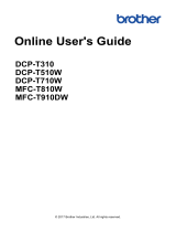 Brother DCP-T310 User manual