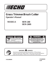 Echo SRM - 260S Owner's manual