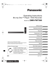 Panasonic DMR-PWT560 User manual