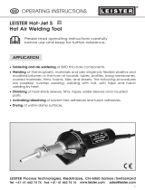 Leister Hot-Jet S Operating instructions