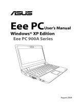 Asus Eee PC 900A XP User manual