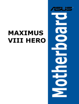 Asus Maximus VIII Hero User manual