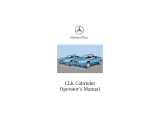 Mercedes-Benz CLK 320 Owner's manual