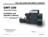 Challenge CMT-330, CMT-330TC 2014 User manual