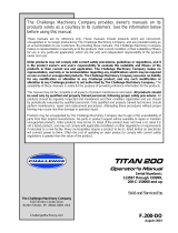 Challenge Titan 200, 200TC 2018 User manual