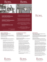 Rohl WE2317PN Installation guide
