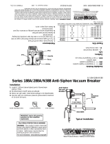 Watts 3/4 LF288A Operating instructions