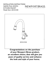 Newport Brass 2510-5103/15 Installation guide