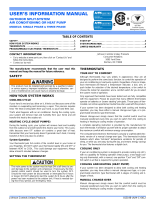 York International YCJD36S41S1 User guide