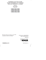 Kohler 10541-2BZ Installation guide