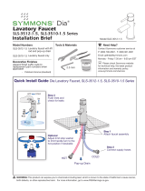 Symmons Industries SLS-3512-STN Installation guide
