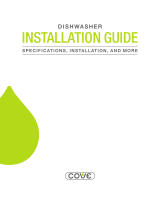 Cove Appliance DW2450 Installation guide