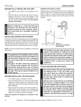 Monessen Hearth Systems PH18R Installation guide