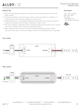 Alloy LED AL980312020 Installation guide