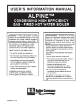 US Boiler ALP105BW-4G02 User guide