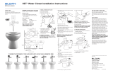 Sloan Valve 20201401 Installation guide